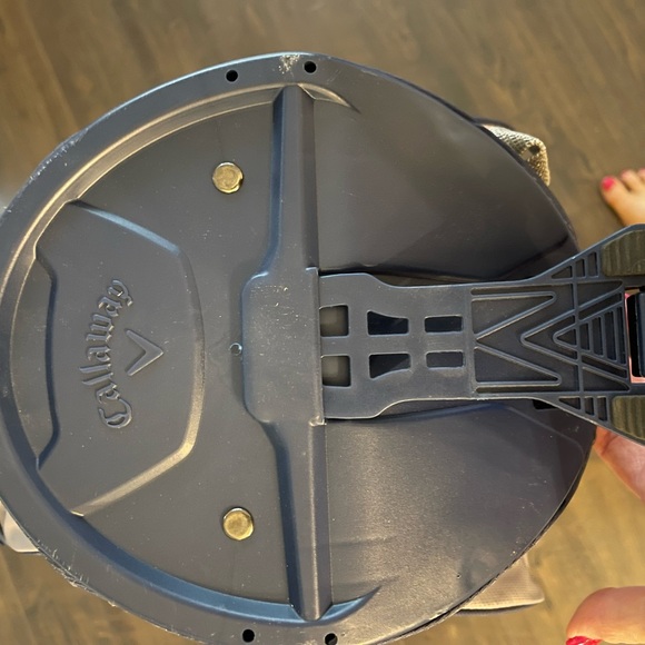 NEW CALLWAY GOLF / University of Illinois HyperLite Stand Bag Grey Navy Orange - Picture 12 of 13